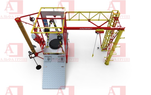 Учебно-тренировочный полигон Альпинист-2-0-2-2 (2.7). Учебно-тренировочный полигон Альпинист-2-0-2-2 (2.7).