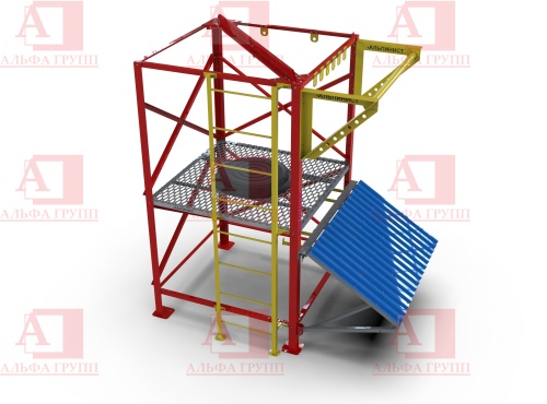 Учебно-тренировочный полигон Альпинист-2-01 от АЛЬФА ГРУПП для практических занятий на высоте и в замкнутом пространстве с применением средств индивидуальной защиты и стационарных анкерных систем.   Учебно-тренировочный полигон Альпинист-2-01 от АЛЬФА ГРУПП для практических занятий на высоте и в замкнутом пространстве с применением средств индивидуальной защиты и стационарных анкерных систем.