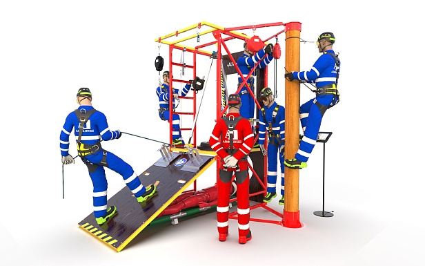 г. Березники.ООО «ЕвроХим-Усольский Калийный Комбинат» инвестирует в качество образования с тренажёром „Альпинист"